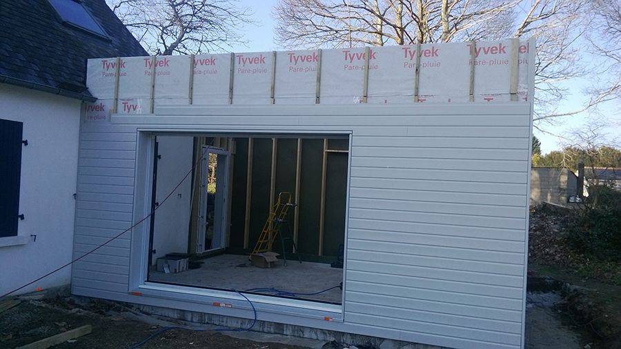 Extension ossature bois Helias